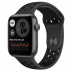 Apple Watch SE // 40мм GPS // Корпус из алюминия цвета «серый космос», спортивный ремешок Nike цвета «Антрацитовый/чёрный» (2020)