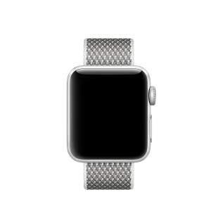 38/40мм Ремешок из плетёного нейлона белого цвета (сетчатый-узор) для Apple Watch