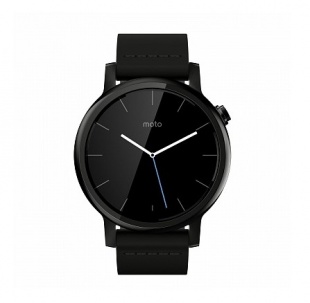 Motorola Moto 360 v2 42mm (Black Leather)