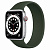 Купить Apple Watch Series 6 // 44мм GPS + Cellular // Корпус из алюминия серебристого цвета, монобраслет цвета «Кипрский зелёный»