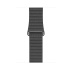 Apple Watch Series 5 // 44мм GPS + Cellular // Корпус из нержавеющей стали цвета «серый космос», кожаный ремешок черного цвета, размер ремешка L