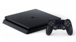 Sony Playstation 4 Slim 1Tb (Black/Черный)
