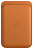 Кожаный чехол-бумажник MagSafe для iPhone, цвет Golden Brown/Золотистая охра