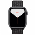 Apple Watch Series 5 // 40мм GPS // Корпус из алюминия цвета «серый космос», спортивный браслет Nike чёрного цвета