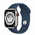 Купить Apple Watch Series 7 // 41мм GPS + Cellular // Корпус из титана, спортивный ремешок цвета «синий омут»