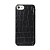 Накладка кожаная Melkco для iPhone 5C Leather Snap Cover Crocodile Print Pattern - Black