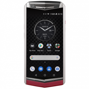 Vertu Aster P Baroque Titanium Raspberry Red