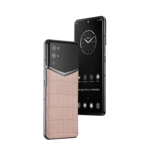 Телефон VERTU iVertu 5G, Alligator Skin (Hitom Pink/Розовый)