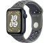 Apple Watch SE // 40мм GPS // Корпус из алюминия цвета «тёмная ночь», спортивный ремешок Nike цвета «Карго хаки» (2024)