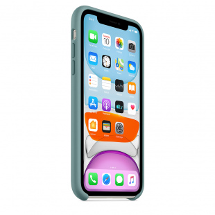 Силиконовый чехол для iPhone 11, цвет «дикий кактус», оригинальный Apple