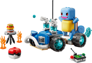 Конструктор Lego Pokémon SMART Play: Trainer's Buggy Adventure with Squirtle (72156)