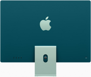 Apple iMac 24" (Custom) Retina 4,5K // Чип Apple M1 8-Core CPU, 7-Core GPU // 16 ГБ, 256 ГБ, Зелёный цвет (2021)