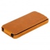 Чехол для iPhone 5s Borofone General flip Leather Case Orange