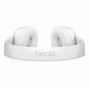 Беспроводные накладные наушники Beats Solo3, цвет белый глянцевый
