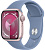 Купить Apple Watch Series 9 // 45мм GPS // Корпус из алюминия розового цвета, спортивный ремешок цвета "синяя зима"