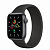 Купить Apple Watch SE // 40мм GPS // Корпус из алюминия цвета «серый космос», монобраслет чёрного цвета (2020)