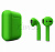 Купить AirPods - беспроводные наушники с Qi - зарядным кейсом Apple (Зеленый, матовый)