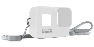 Чехол + ремешок для камеры GoPro HERO8 (Sleeve + Lanyard), White Hot
