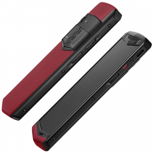 Vertu Aster P Gothic Titanium Raspberry Red