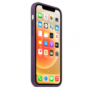 Силиконовый чехол MagSafe для iPhone 12 mini, цвет «Аметист»