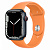 Купить Apple Watch Series 7 // 45мм GPS + Cellular // Корпус из алюминия цвета «тёмная ночь», спортивный ремешок цвета «весенняя мимоза»