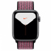 Apple Watch Series 5 // 40мм GPS // Корпус из алюминия цвета «серый космос», спортивный браслет Nike цвета «розовый всплеск/пурпурная ягода»
