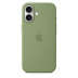 Силиконовый чехол MagSafe для iPhone 17 (Light Moss)