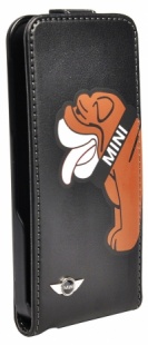 Чехол Mini для iPhone 5s FlipBulldogBerryBlack
