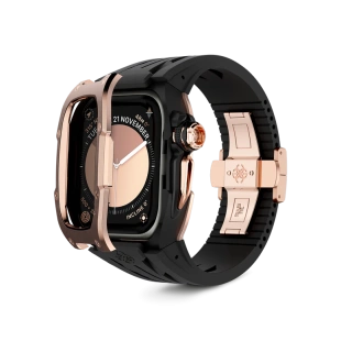 Корпус Golden Concept для Apple Watch, 46 мм, Racing Sport Steel Edition, Crepe Steel