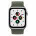 Apple Watch SE // 40мм GPS // Корпус из алюминия серебристого цвета, плетёный монобраслет цвета «Зелёные холмы» (2020) Apple Watch SE // 40мм GPS // Корпус из алюминия серебристого цвета, плетёный монобраслет цвета «Зелёные холмы» (2020)