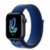 Apple Watch Series 8 // 41мм GPS // Корпус из алюминия цвета "темная ночь", спортивный браслет Nike цвета "королевская игра/морская полночь"