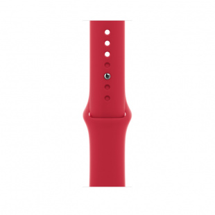 Apple Watch Series 7 // 41мм GPS // Корпус из алюминия цвета «сияющая звезда», спортивный ремешок цвета (PRODUCT)RED