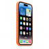 Кожаный чехол MagSafe для iPhone 14 Pro, цвет Orange/Оранжевый