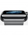 Apple Watch 42 мм, нержавеющая сталь "чёрный космос", блочный браслет "чёрный космос"
