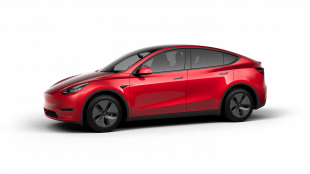 Tesla Model Y Performance All-Wheel Drive Red