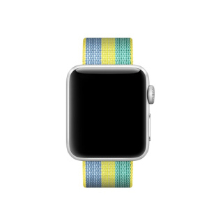 38/40мм Ремешок из плетёного нейлона цвета «жёлтая пыльца» для Apple Watch
