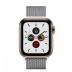 Apple Watch Series 5 // 40мм GPS + Cellular // Корпус из нержавеющей стали золотого цвета, миланский сетчатый браслет серебристого цвета
