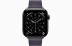 Apple Watch Series 11 // 42мм GPS+Cellular // Корпус из титана сланцевого цвета, ремешок цвета "полуночный фиолетовый", с современной пряжкой (Modern Buckle)