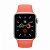 Купить Apple Watch Series 5 // 40мм GPS // Корпус из алюминия серебристого цвета, спортивный ремешок цвета «спелый клементин»