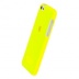Накладка пластиковая XINBO для iPhone 5C толщина 0.8 мм лимонная