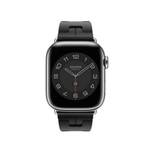 41мм Ремешок Hermès Kilim Single (Simple) Tour цвета Noir для Apple Watch