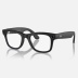 Умные очки Ray-Ban Stories Wayfarer (Черная матовая оправа, прозрачные фотохромные линзы)