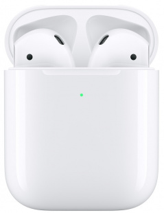 Беспроводной зарядный кейс для Apple AirPods New (2019) - поддерживает стандарт Qi