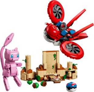 Конструктор Lego Pokémon SMART Play: Drone Search for Mythical Mew (72161)