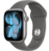 Apple Watch Series 11 // 46мм GPS // Корпус из алюминия цвета "серый космос", спортивный ремешок цвета "серый камень"
