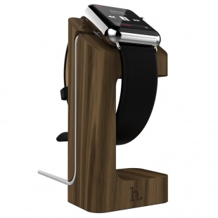 Док-станция Noot Apple Watch Stand - Темное дерево