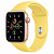 Купить Apple Watch SE // 44мм GPS + Cellular // Корпус из алюминия золотого цвета, спортивный ремешок имбирного цвета (2020)