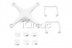 Корпус квадрокоптера DJI Phantom 3 - P3 Part 30 Shell (Includes Top & Bottom Covers) (Pro/Adv)