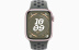 Apple Watch Series 9 // 45мм GPS+Cellular // Корпус из алюминия розового цвета, спортивный ремешок Nike цвета "карго хаки"