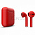 Купить AirPods - беспроводные наушники с Qi - зарядным кейсом Apple (Красный, матовый)